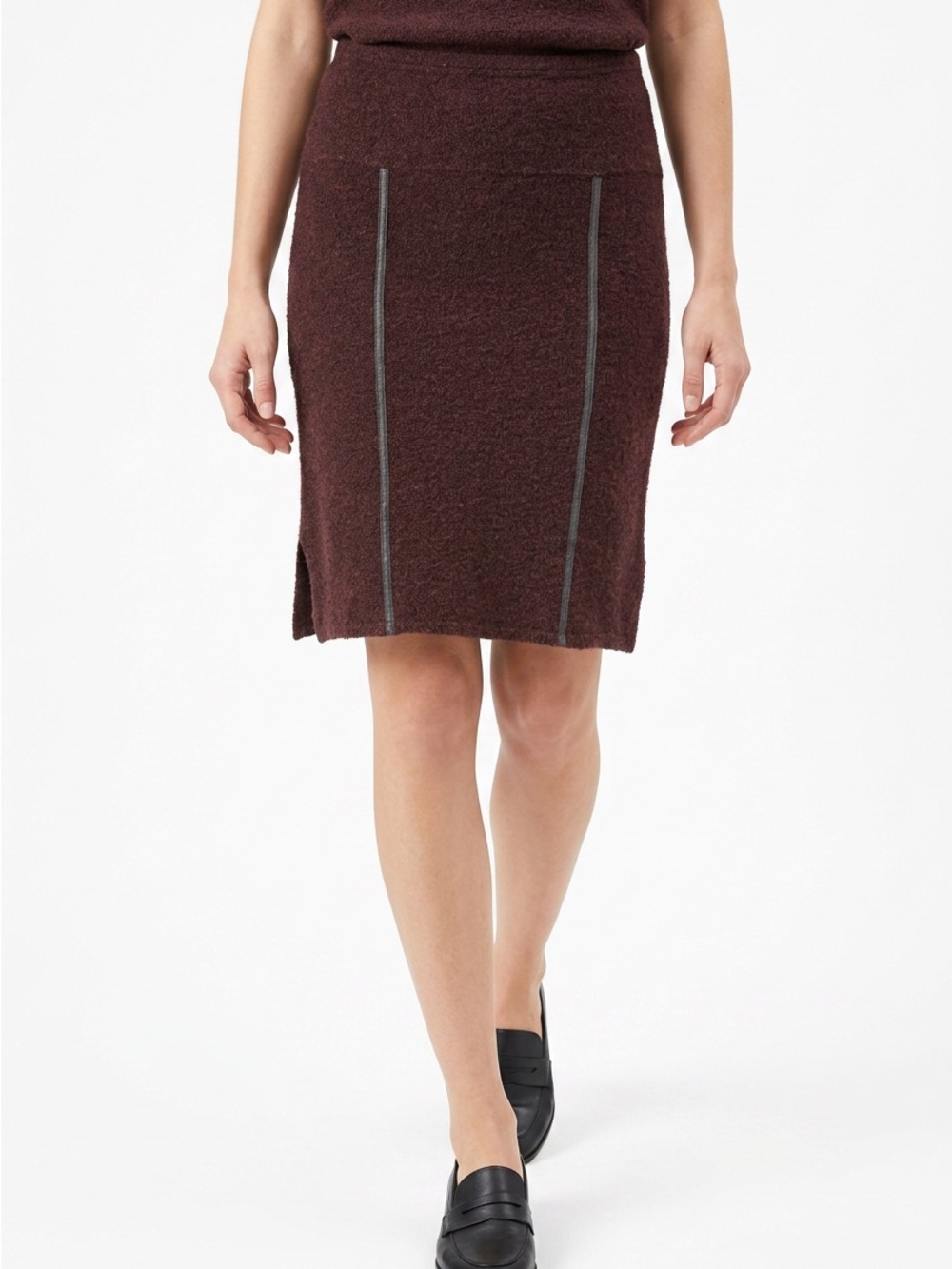 |•J. JILL•| Soft Wool Blend Pull-On Skirt Size XS